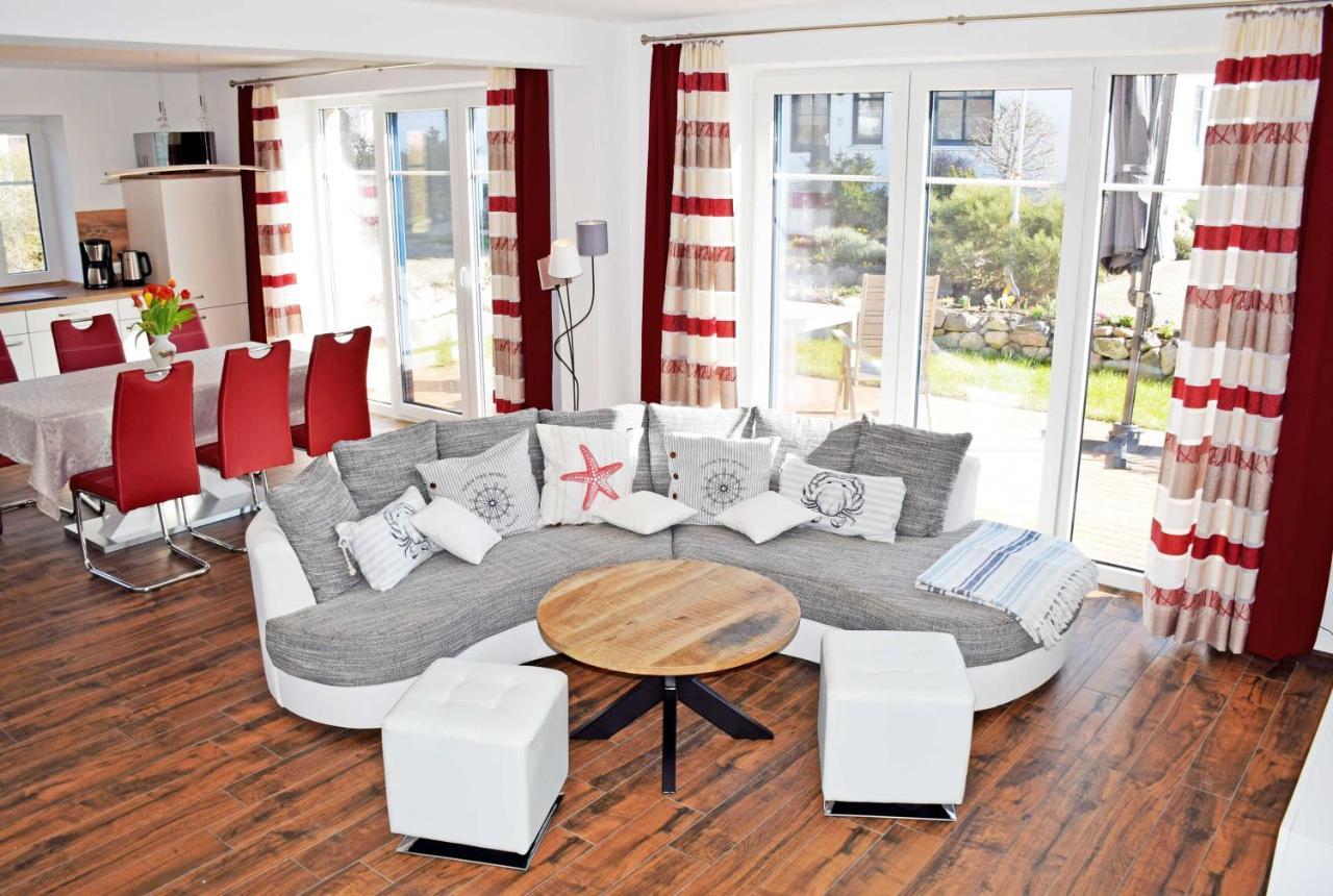 Ferienhaus Zum Boddenstrand Mit Ka Gross Zicker Exterior photo